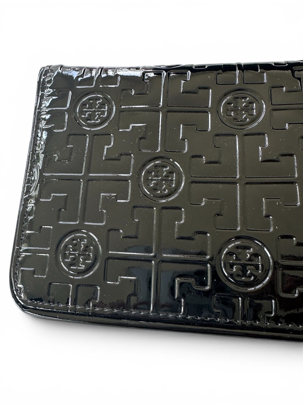 Tory Burch • Patent Leather Long Wallet Clutch nwot - Picture 2 of 5